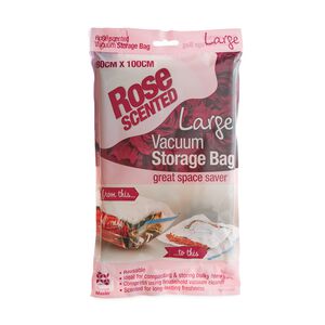 Rose Scented Vacuum Bag 80 x 100cm