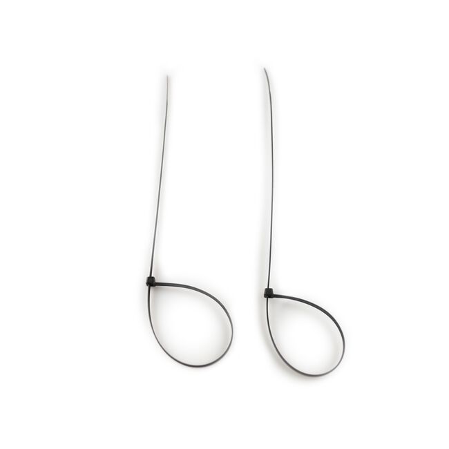 Black Cable Ties 100 Pack 