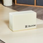BLOOM YOGA BRICK WHITE