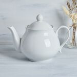 Abney & Croft White Teapot