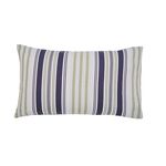 KING SIZE DUVET COVER Beach House Stripe Green / Slate