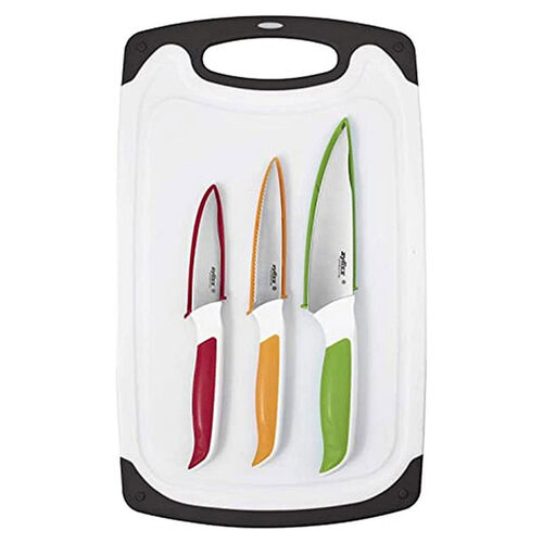Zyliss Comfort Board & 3 Knife Set
