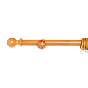 Wooden Curtain Pole 28mm - Natural