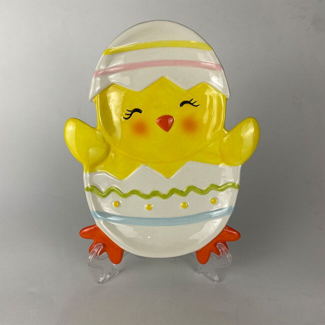 Easter Chicken Plate