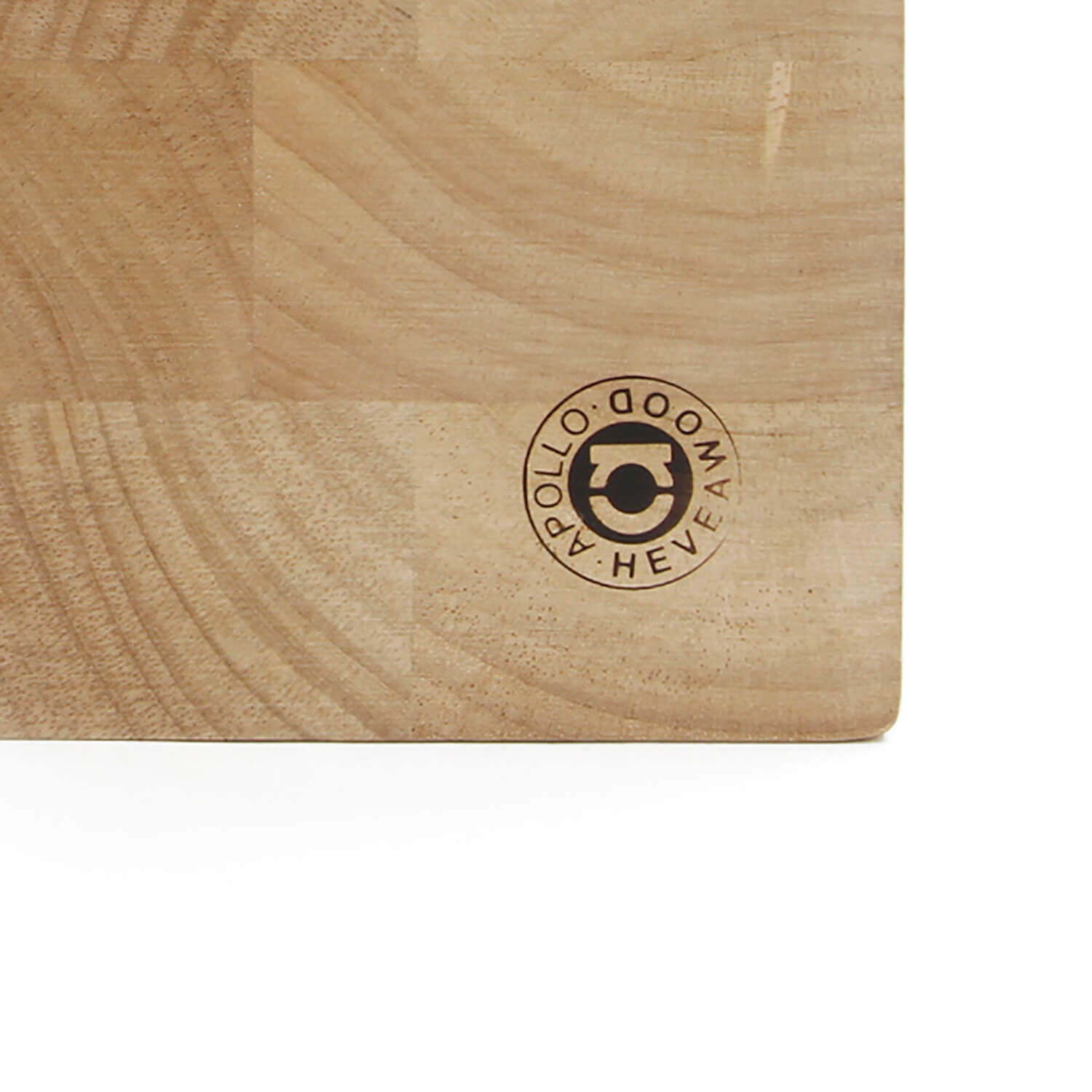 Apollo Rubberwood Endgrain Block Chopping Board Home Store More