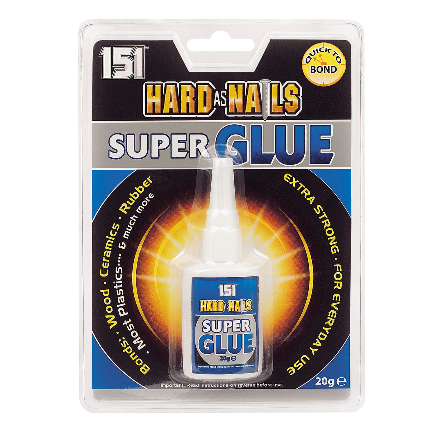 Hard As Nails Super Glue Home Store + More