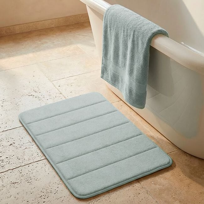 MEMORY FOAM DUCK EGG 40x60 Bath Mat