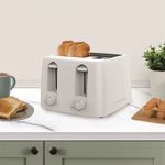 HAMILTON BEACH ESSENTIALS WHITE 4 Slice Toaster