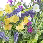 Lavender Floral Arrangement In Planter 33cm