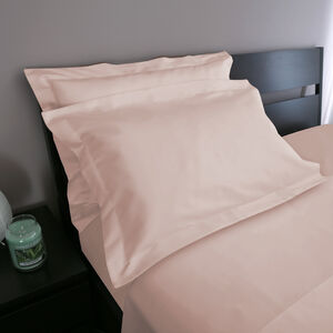 500 Thread Count Oxford Pillowcase Pair - Blush