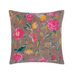 WYLDER AVIARY MINK 50X50 Cushion