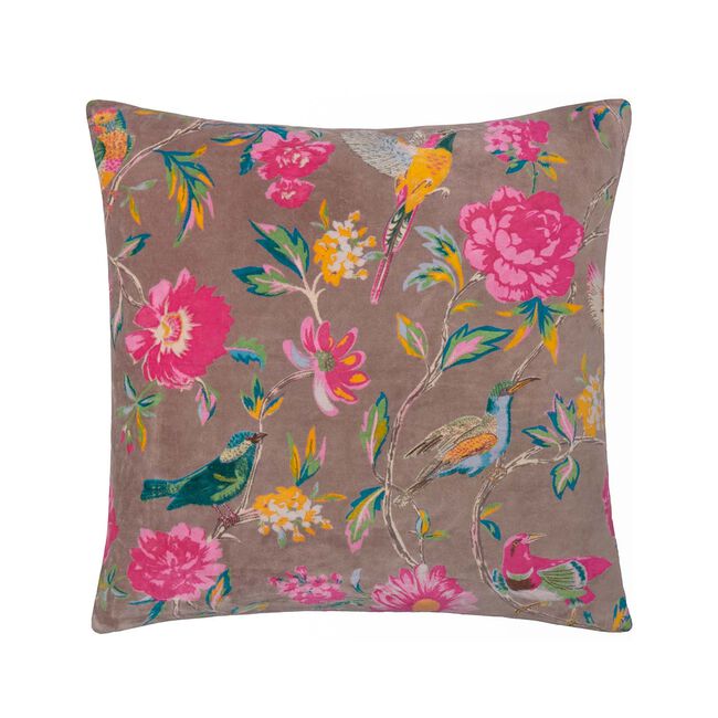 WYLDER AVIARY MINK 50X50 Cushion