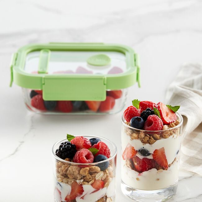Lekue Rectangular Glass Container 1.05L