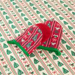 Festive Wrapping Microwave Mitts