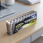 Toshiba High Power Value AA Batteries 20 Pack