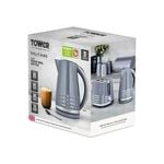 TOWER SOLITAIRE GREY 1.5L Kettle