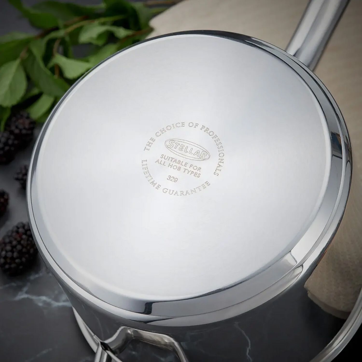 Stellar 8000, 5 Piece Saucepan Cookware Set Home Store + More