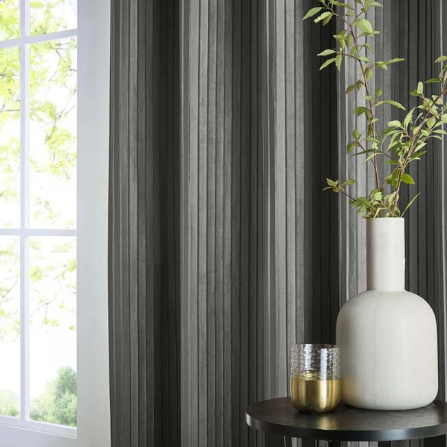PAOLETTI CORINTHIAN GREY 66X54 Curtain