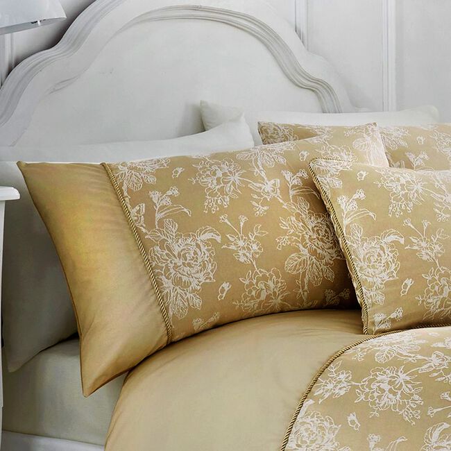 SINGLE DUVET COVER Dreams & Drapes Jasmine Champagne