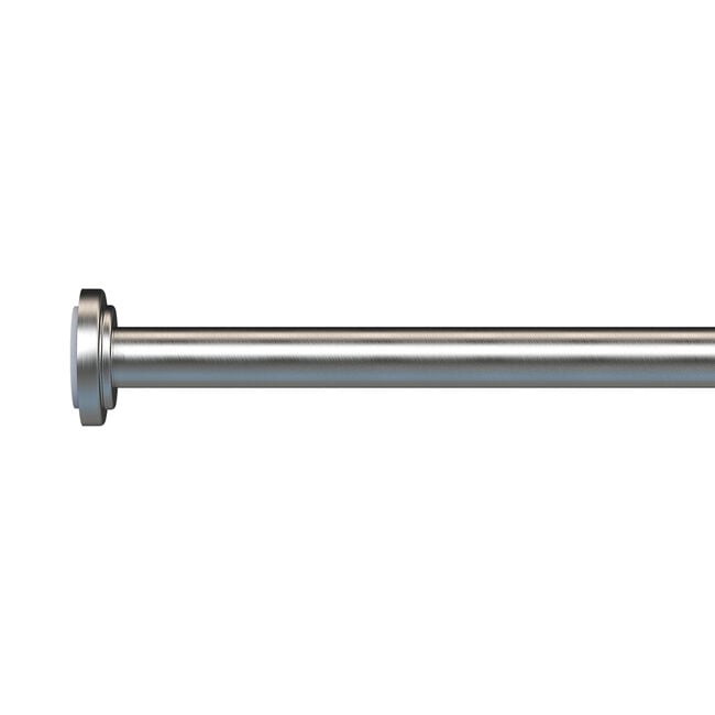 Extendable Tension Rod BR Nickel 120-210cm