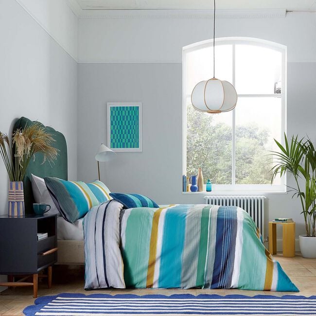 SINGLE DUVET COVER Carrie Blue