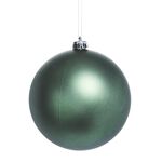 3 PACK 12CM Forest Green Baubles