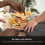 Hamilton Beach Stealth 2 Slice Black Toaster