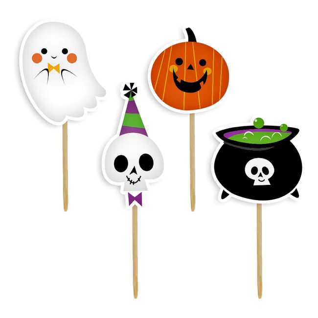 Halloween Fun Cupcake Toppers 