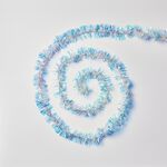 1.8m Light Up Tinsel Glitter With Timer Function