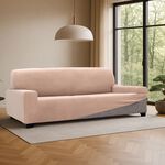 REGAL MILLS EASYSTRETCH CREAMA NATURAL  3  Seater Sofa Cover