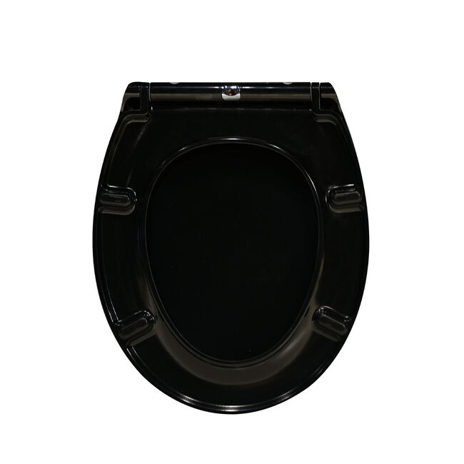 Black Soft Close Toilet Seat