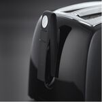 Russell Hobbs Textures Black 2 Slice Toaster