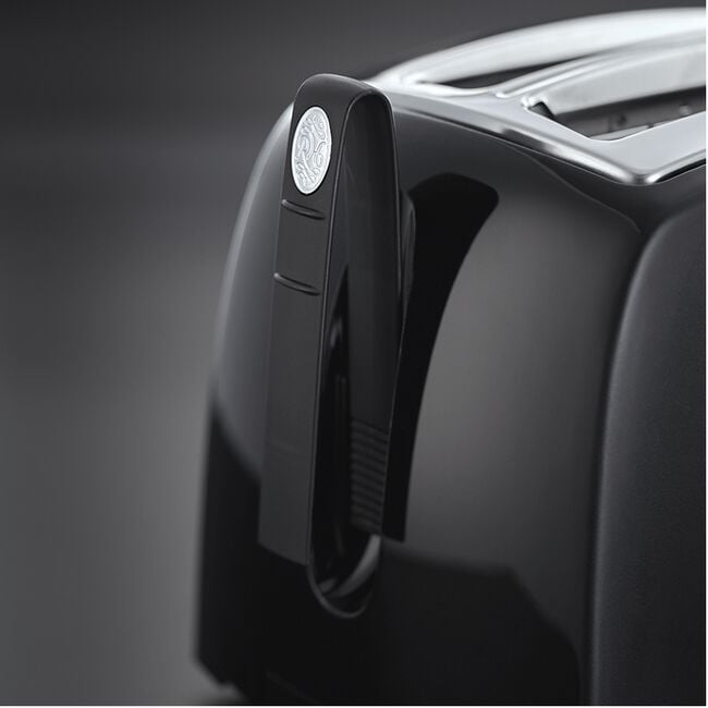 Russell Hobbs Textures Black 2 Slice Toaster
