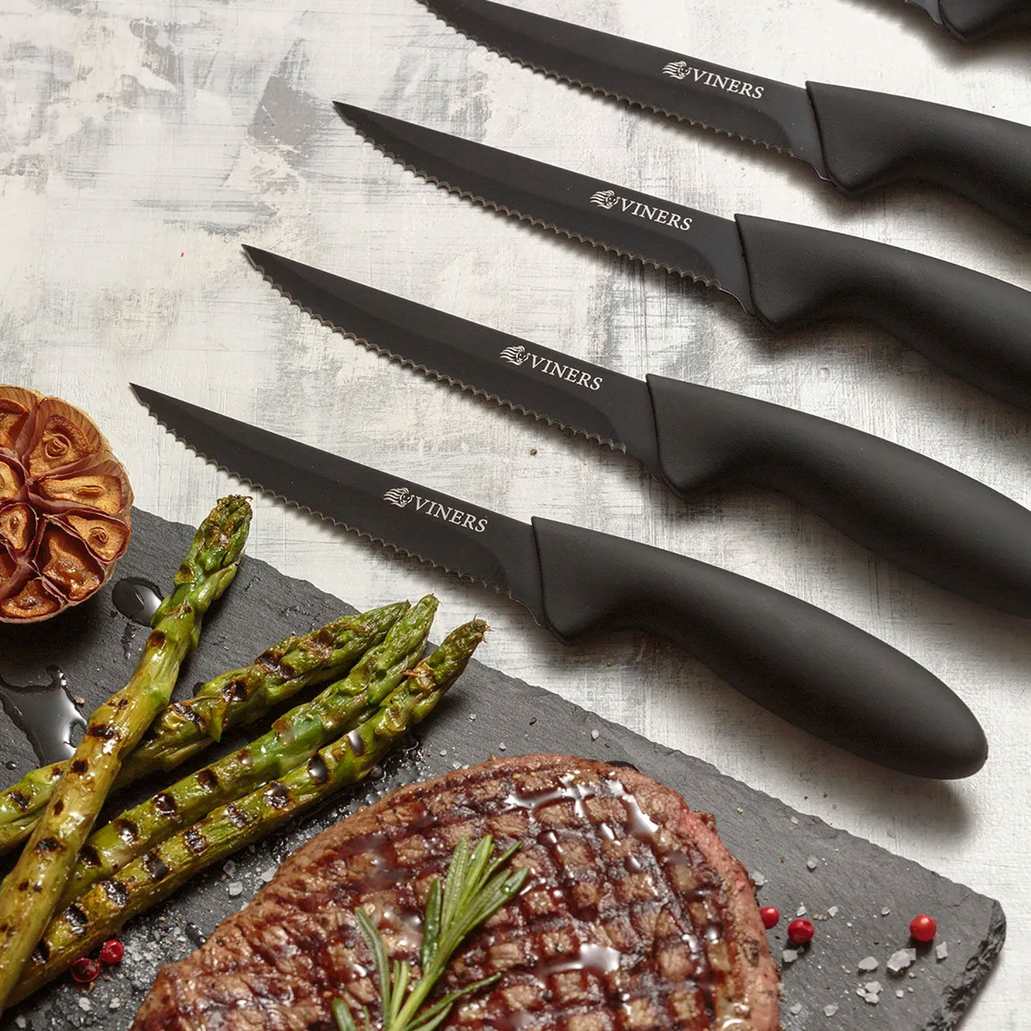 Viners Everyday Steak Knives Set 6 Piece