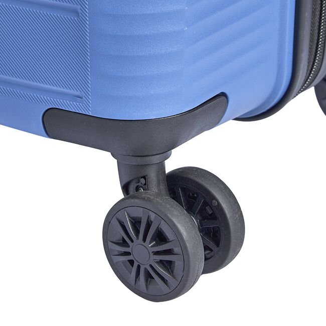 Large Lightweight Hardshell Luggage - Dusty Blue