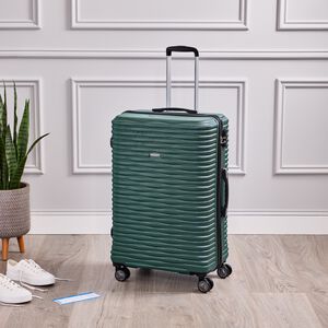 LARGE Lightweight Hardshell Luggage - Forest Green