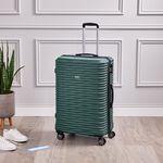 LARGE Lightweight Hardshell Luggage - Forest Green