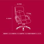 Executive Comfort Office Chair - Grey