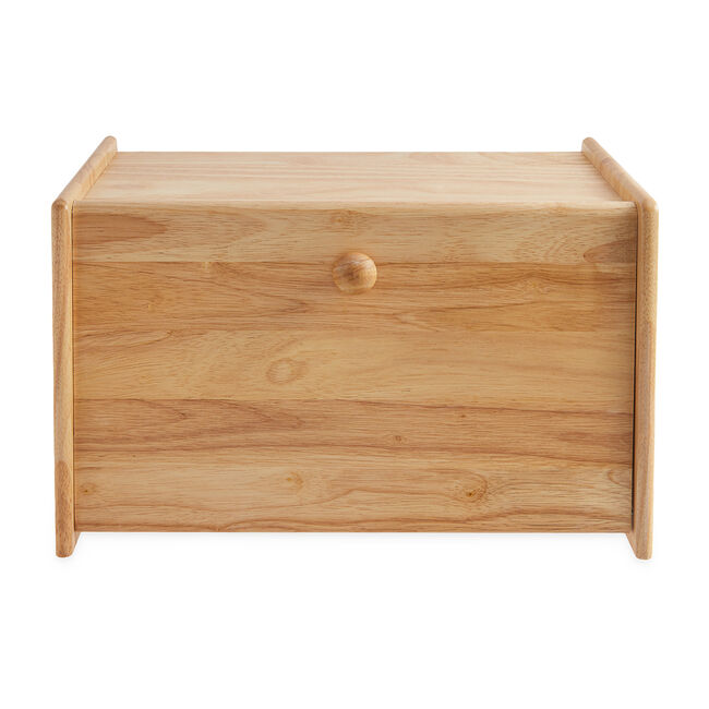 Apollo Rubberwood Bread Bin Drop Front