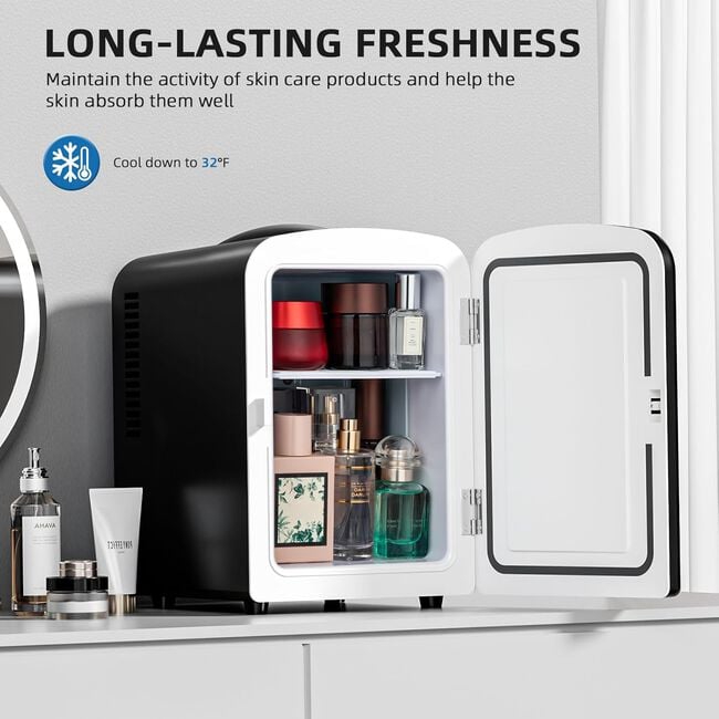 Nordhaus Black 4L Mini Fridge