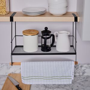 Storage Master Black Hanging Storage Rack