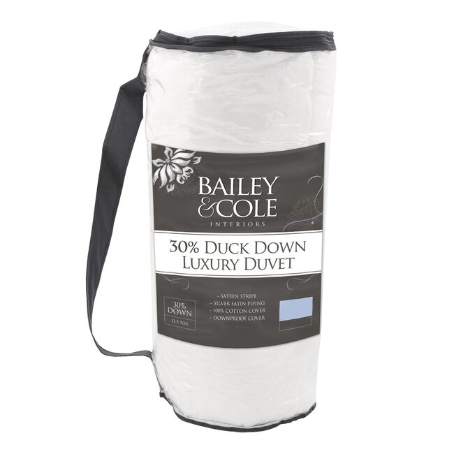 BAILEY & COLE LUXURY Down Single Duvet