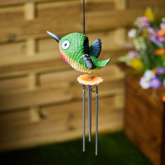 Solar Garden Light Wind Chime