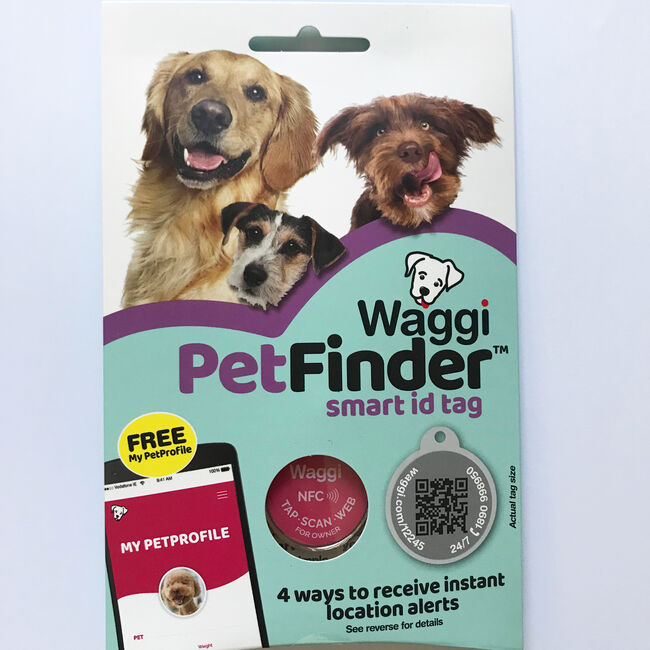 Waggi Pet Finder Smart ID Tag