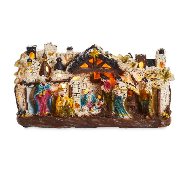 Light Up Nativity Scene