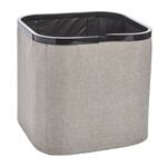 OVAL LINEN FOLDABLE SMALL Natural Ottoman