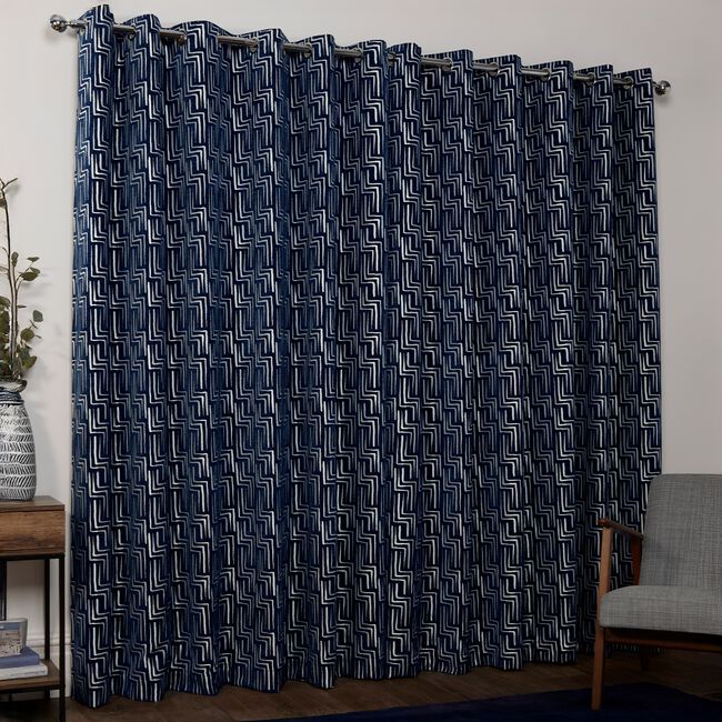 MUSE NAVY 66x54 Curtain