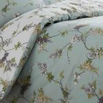 DOUBLE DUVET COVER Wisteria Duck Egg