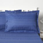 Luna Oxford Pillowcase Pair - Navy