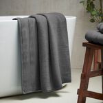 450GSM ZERO TWIST GUNMETAL 50x90 Hand Towel